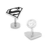Superman Black And White Logo Cufflinks