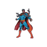 Superman Breaking Chains Embroidered Iron-On Patch