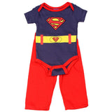 Superman Costume Infant Onesie Pants Set