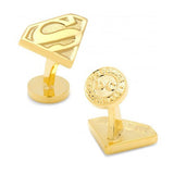 Superman Gold Logo Cufflinks