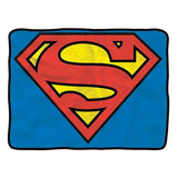 Superman Logo Fleece Throw Blanket
