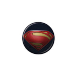 Superman Man Of Steel Chest Logo Button