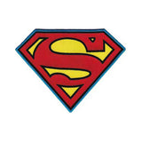 Superman Logo Large Embroidered Iron-On Patch