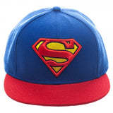 Superman Logo Snapback Cap
