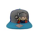 Thor Kawaii Flatbill Snapback Cap