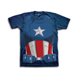 Captain America Avengers Costume Mens T-Shirt