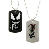 Venom Face Dog Tag