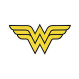 Wonder Woman Logo Large Embroidered Iron-On Patch