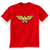 Wonder Woman Red Logo T-Shirt