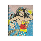 Wonder Woman Retro Bullets And Bracelets Sticker