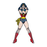Wonder Woman Arms Crossed Embroidered Iron-On Patch