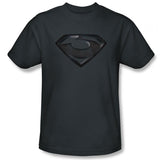 Superman Man Of Steel Zod Shield Mens T-Shirt