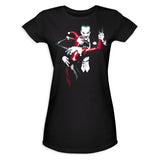 Batman Harley Quinn And The Joker Juniors T-Shirt