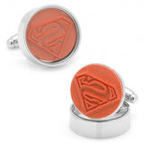 Superman Rubber Stamps Cufflinks