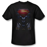 Superman Man Of Steel Costume Mens T-Shirt