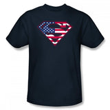 Superman U.S. Shield Mens T-Shirt